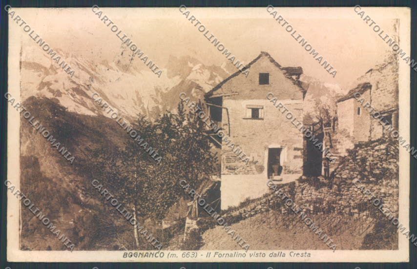Verbania Bognanco ABRASA cartolina ZQ6741 – fronte