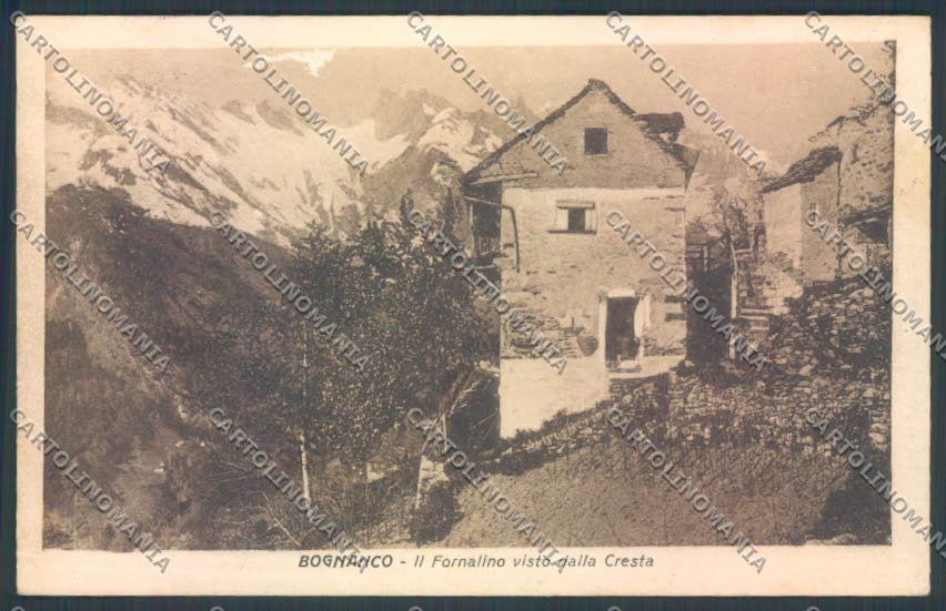 Verbania Bognanco ABRASA cartolina ZQ6742 – fronte