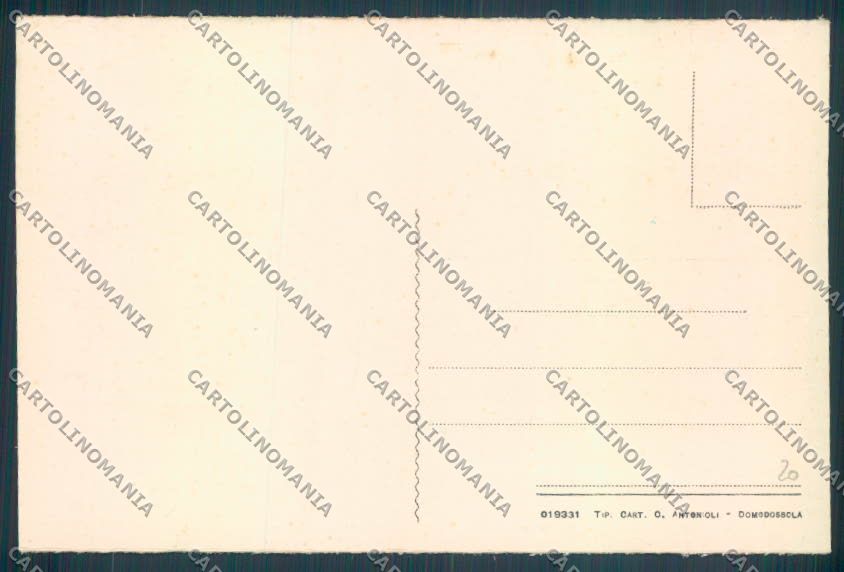 Verbania Bognanco San Lorenzo cartolina ZQ6746 – retro