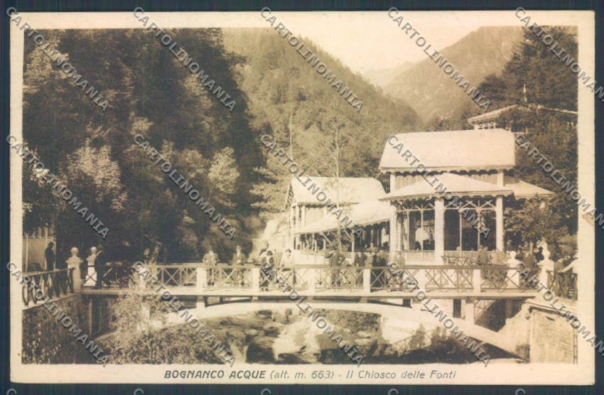Verbania Bognanco cartolina ZQ6754 – fronte