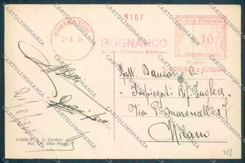 Verbania Bognanco cartolina ZQ6758 – retro