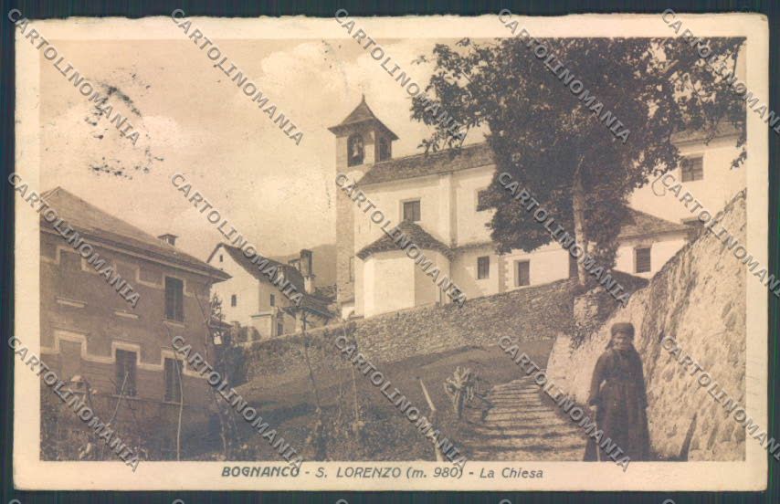 Verbania Bognanco San Lorenzo cartolina ZQ6769 – fronte