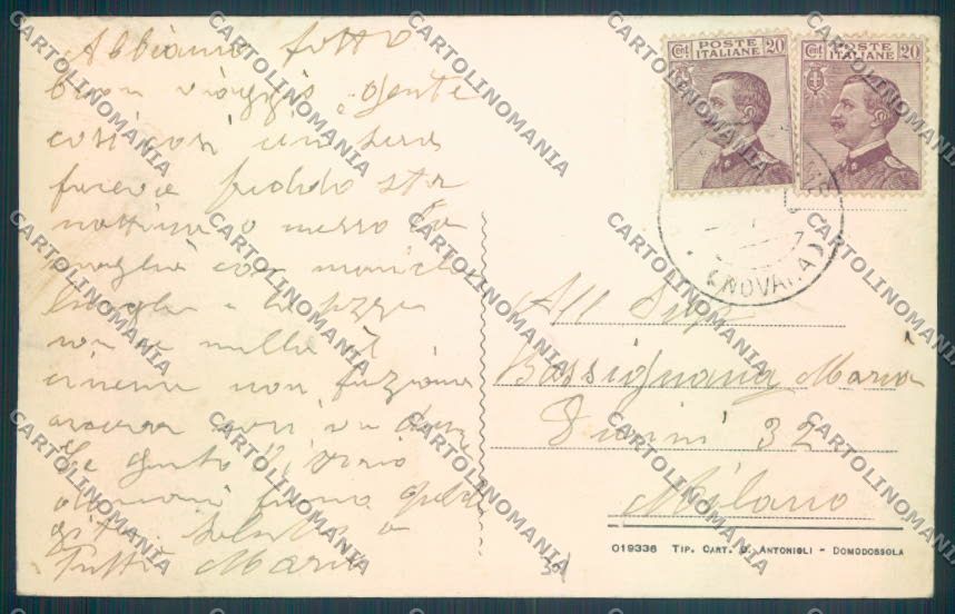 Verbania Bognanco cartolina ZQ6773 – retro