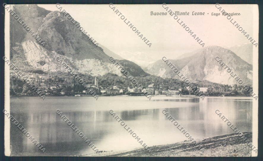 Verbania Baveno cartolina ZQ6784 – fronte