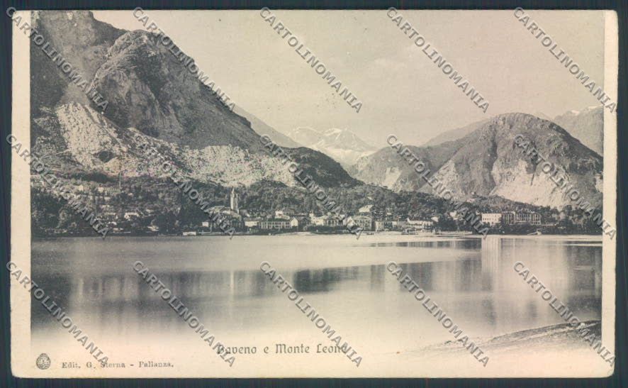 Verbania Baveno cartolina ZQ6791 – fronte