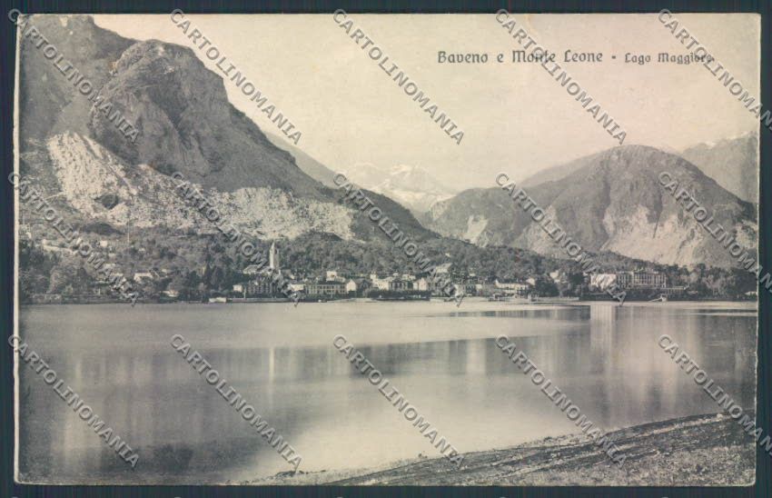 Verbania Baveno cartolina ZQ6792 – fronte