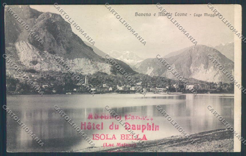 Verbania Baveno cartolina ZQ6795 – fronte