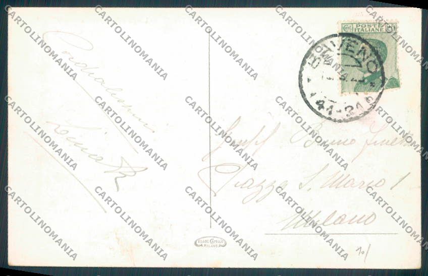 Verbania Baveno Barca cartolina ZQ6798 – retro