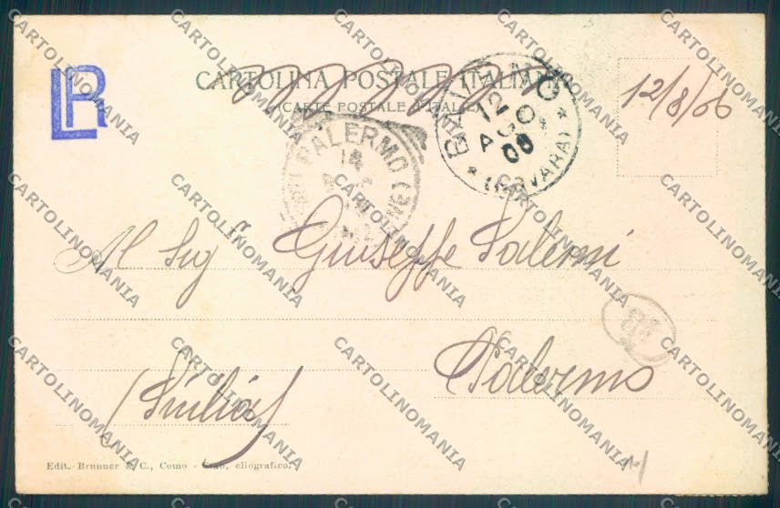 Verbania Baveno cartolina ZQ6799 – retro