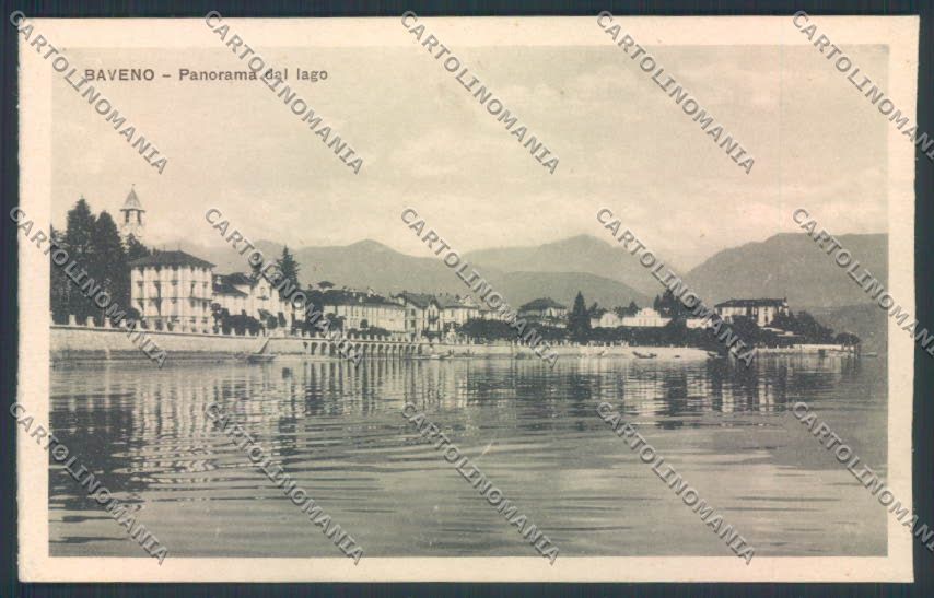 Verbania Baveno cartolina ZQ6813 – fronte