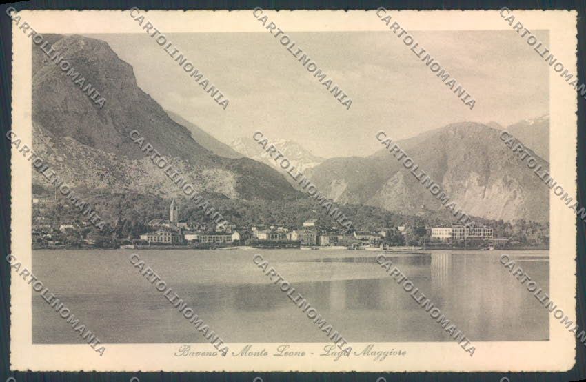 Verbania Baveno cartolina ZQ6817 – fronte