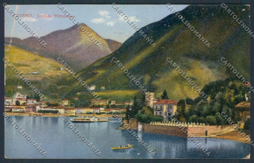 Verbania Baveno PIEGA cartolina ZQ6819 – fronte