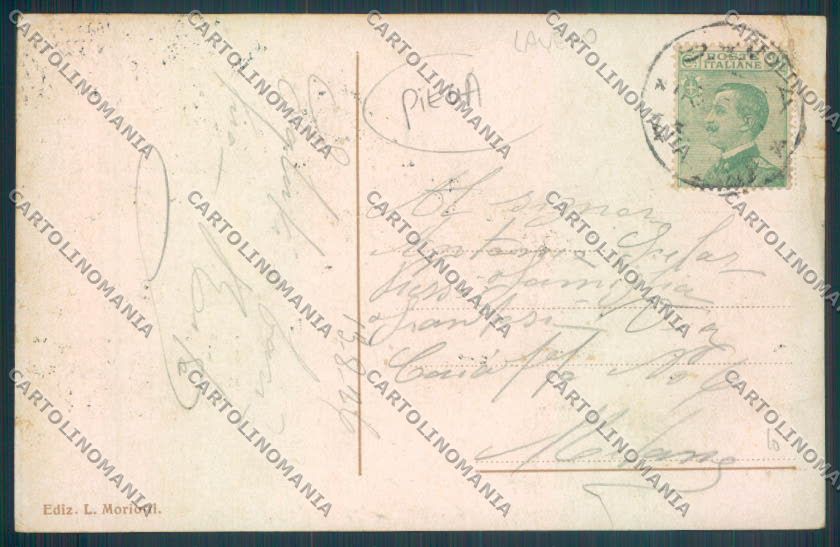 Verbania Baveno PIEGA cartolina ZQ6819 – retro