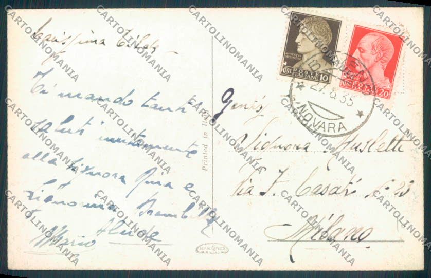 Verbania Baveno cartolina ZQ6827 – retro