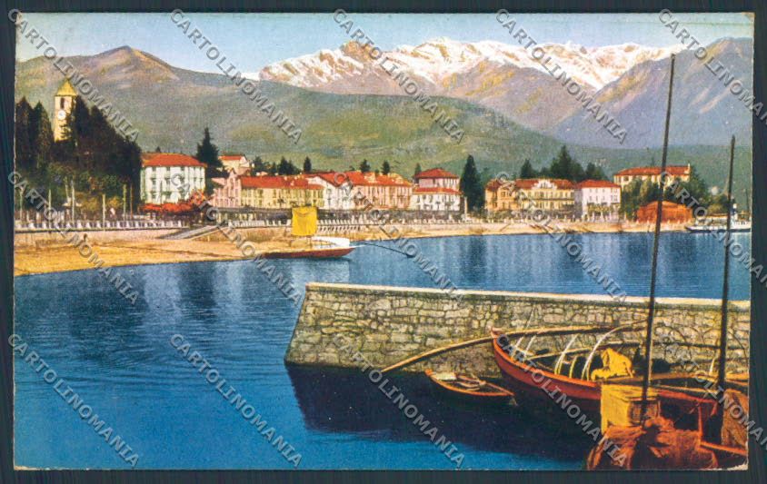 Verbania Baveno Barca cartolina ZQ6828 – fronte