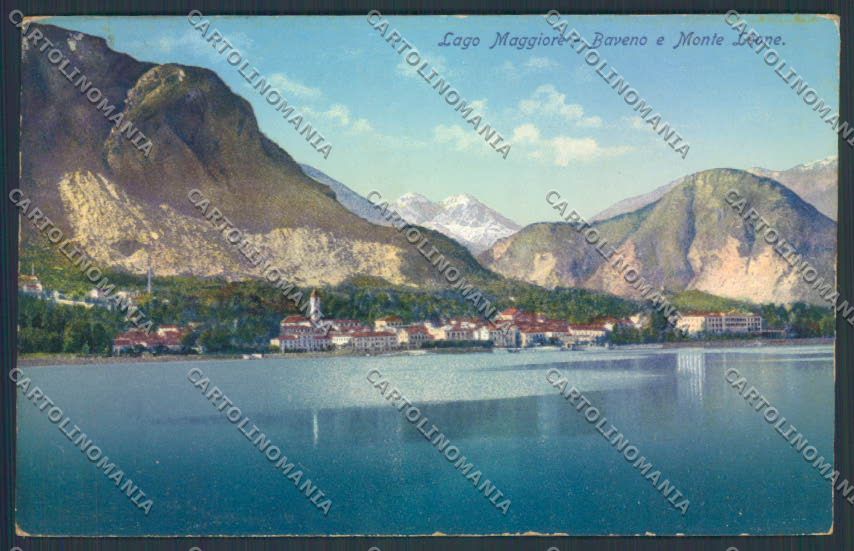 Verbania Baveno cartolina ZQ6832 – fronte