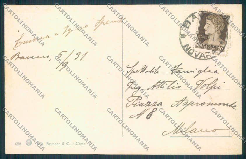 Verbania Baveno cartolina ZQ6833 – retro