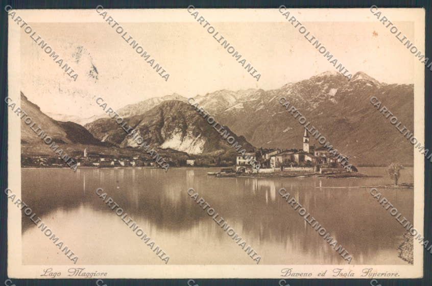 Verbania Baveno cartolina ZQ6837 – fronte