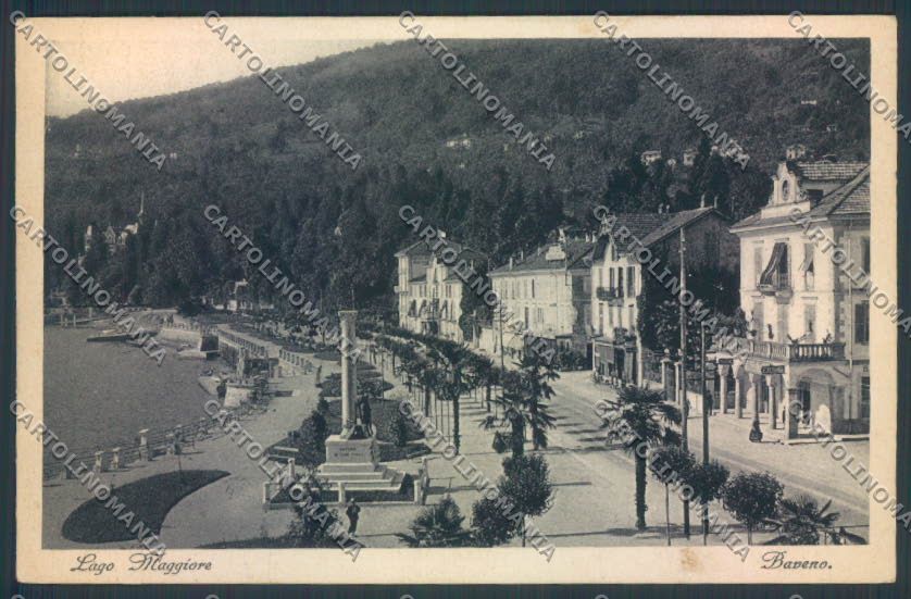 Verbania Baveno cartolina ZQ6842 – fronte