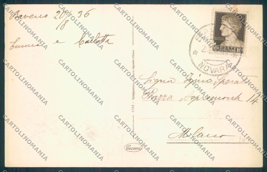 Verbania Baveno cartolina ZQ6846 – retro
