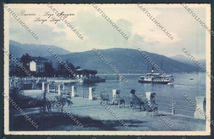 Verbania Baveno Battello cartolina ZQ6863 – fronte