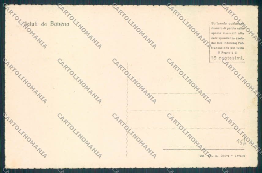 Verbania Baveno Battello cartolina ZQ6863 – retro