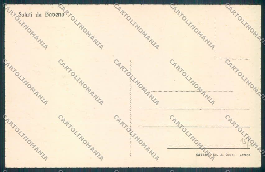 Verbania Baveno Barca cartolina ZQ6865 – retro