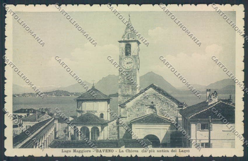 Verbania Baveno cartolina ZQ6866 – fronte