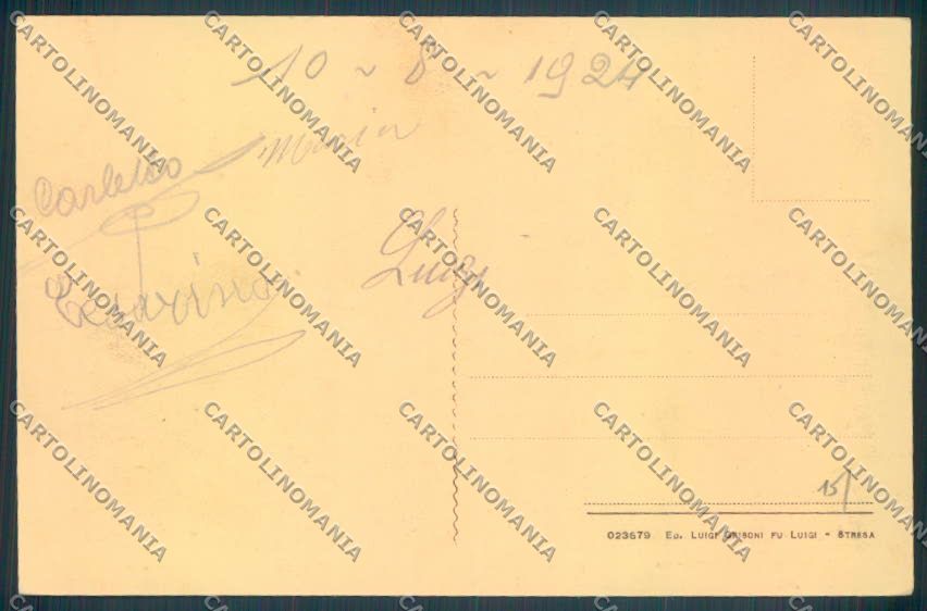 Verbania Baveno cartolina ZQ6867 – retro
