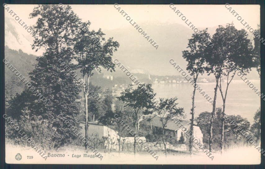 Verbania Baveno cartolina ZQ6877 – fronte
