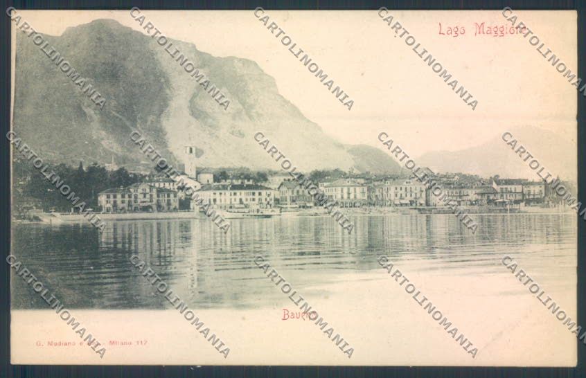 Verbania Baveno cartolina ZQ6878 – fronte