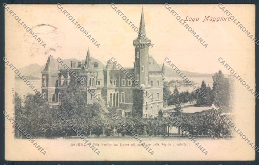 Verbania Baveno cartolina ZQ6879 – fronte