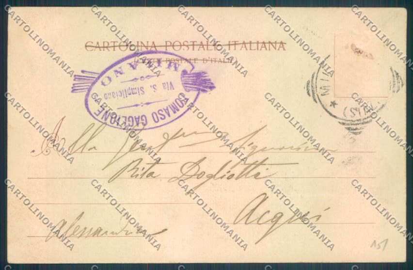 Verbania Baveno Barca cartolina ZQ6881 – retro