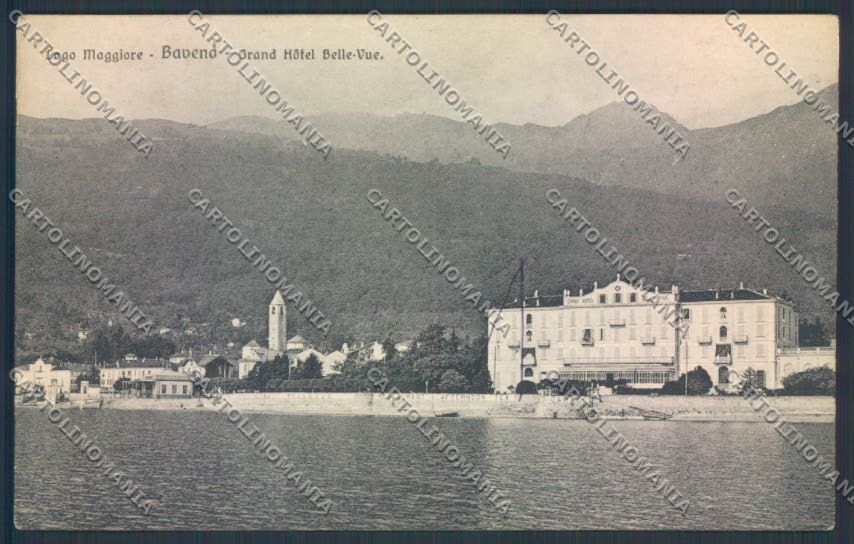 Verbania Baveno SCOLLATA cartolina ZQ6883 – fronte