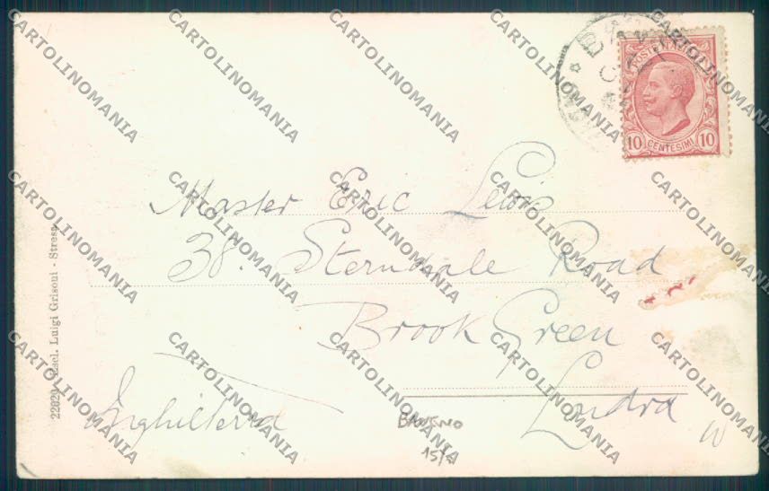Verbania Baveno cartolina ZQ6886 – retro