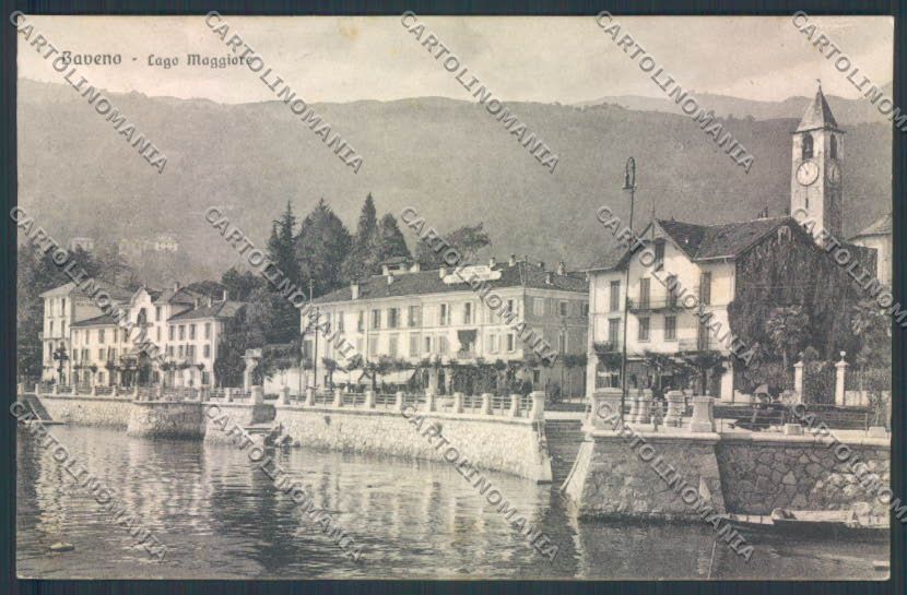 Verbania Baveno ABRASA cartolina ZQ6888 – fronte