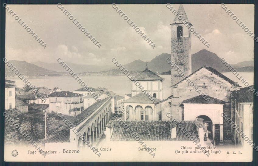 Verbania Baveno cartolina ZQ6890 – fronte