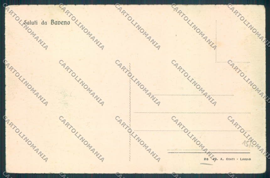 Verbania Baveno Barca cartolina ZQ6893 – retro