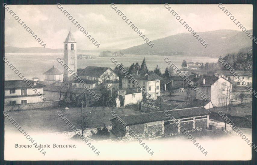 Verbania Baveno cartolina ZQ6894 – fronte