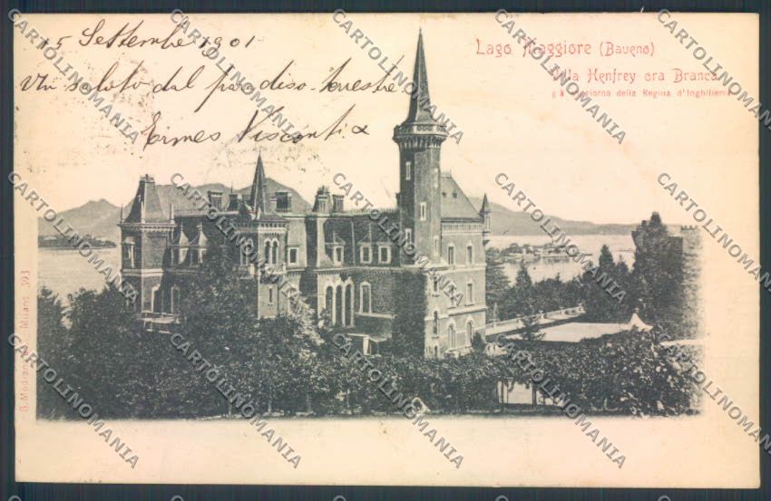 Verbania Baveno cartolina ZQ6896 – fronte
