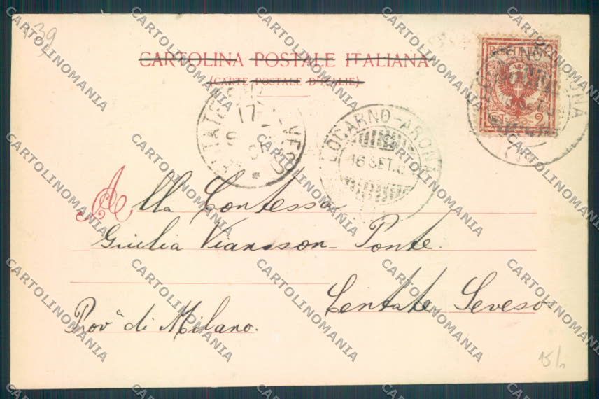 Verbania Baveno cartolina ZQ6896 – retro