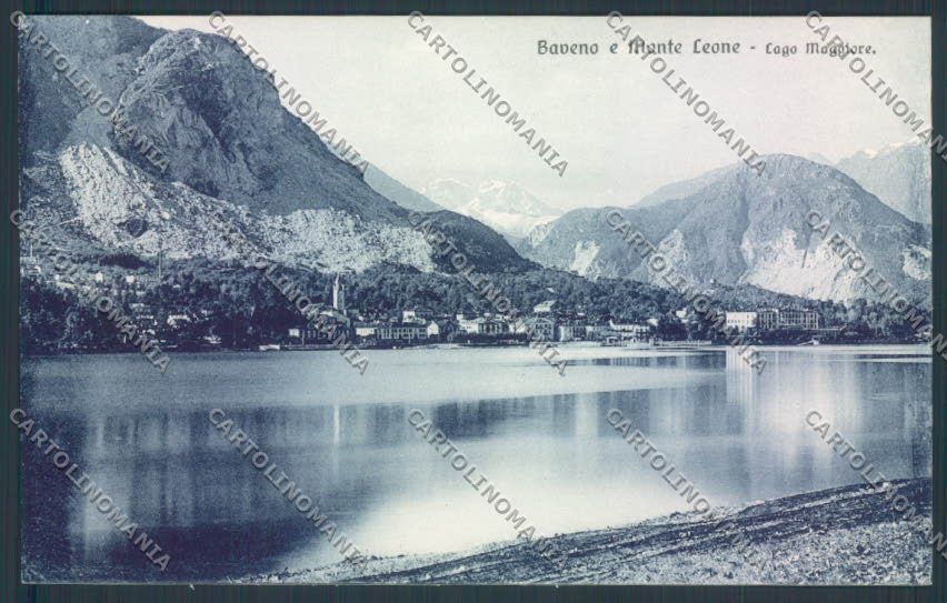 Verbania Baveno cartolina ZQ6903 – fronte