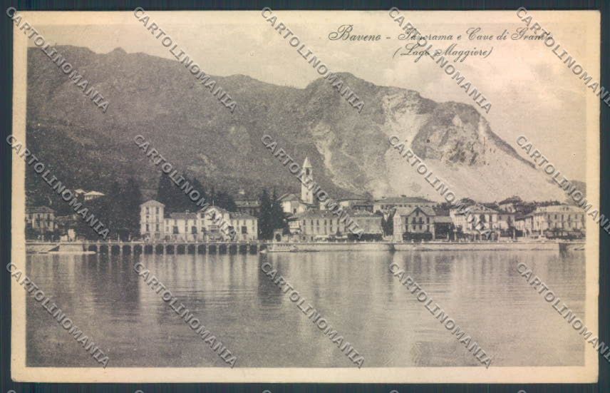 Verbania Baveno cartolina ZQ6905 – fronte