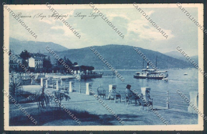 Verbania Baveno Battello cartolina ZQ6907 – fronte