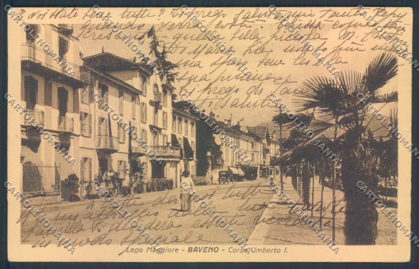 Verbania Baveno cartolina ZQ6914 – fronte
