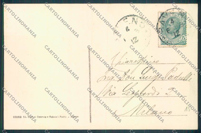 Verbania Baveno cartolina ZQ6919 – retro