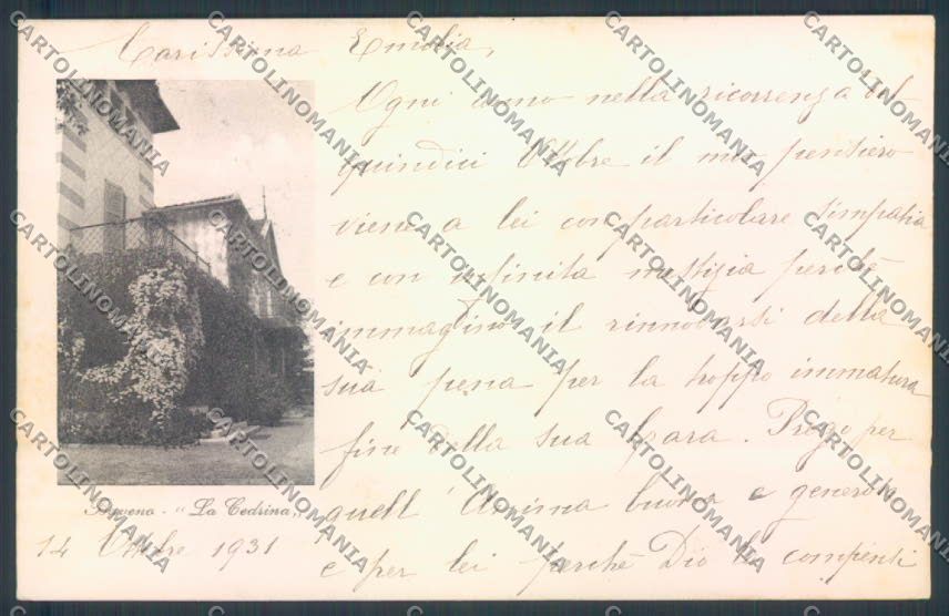 Verbania Baveno cartolina ZQ6920 – fronte