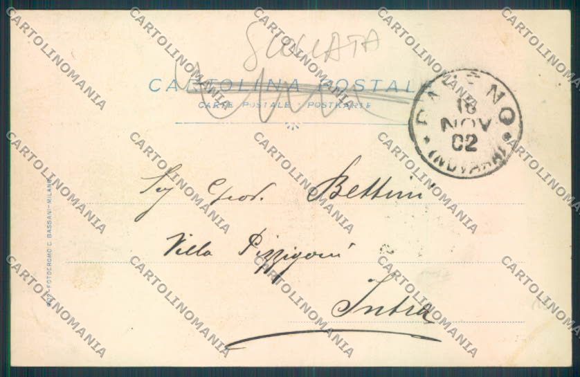 Verbania Baveno SCOLLATA cartolina ZQ6921 – retro
