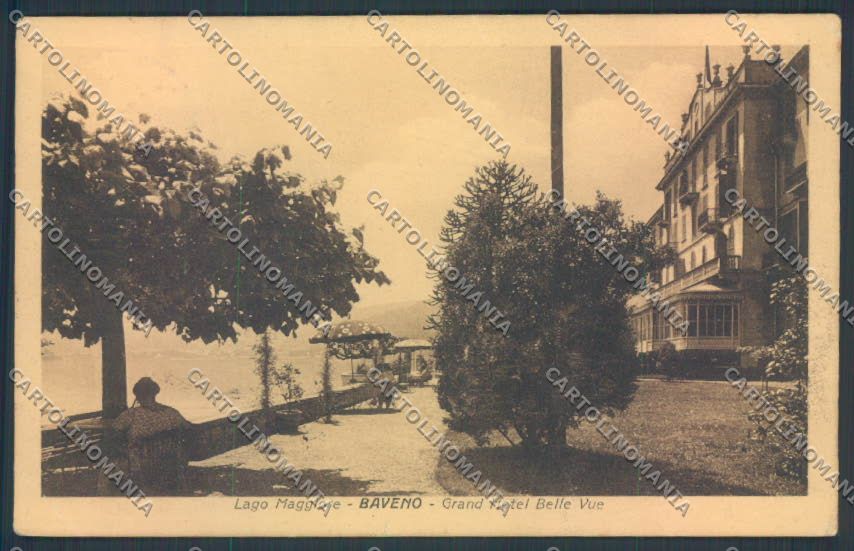 Verbania Baveno cartolina ZQ6926 – fronte