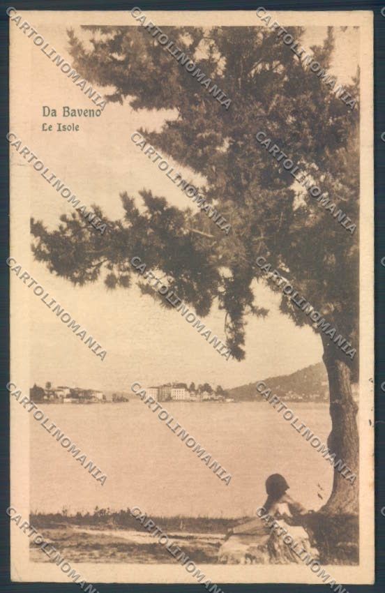 Verbania Baveno PIEGHE cartolina ZQ6928 – fronte